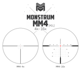 Hornet 4-16x50 FFP Rifle Scope